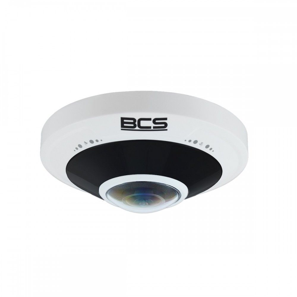 BCS BCS-P-FIP25FWR1 Cameră IP 5MP Fisheye cu microfon și carcasă IP66