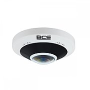 BCS BCS-P-FIP25FWR1 Cameră IP 5MP Fisheye cu microfon și carcasă IP66