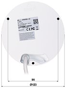 Cameră dome IP BCS BCS-L-DIP25FSR4-Ai2 5MP cu IR, WDR și caracteristici inteligente