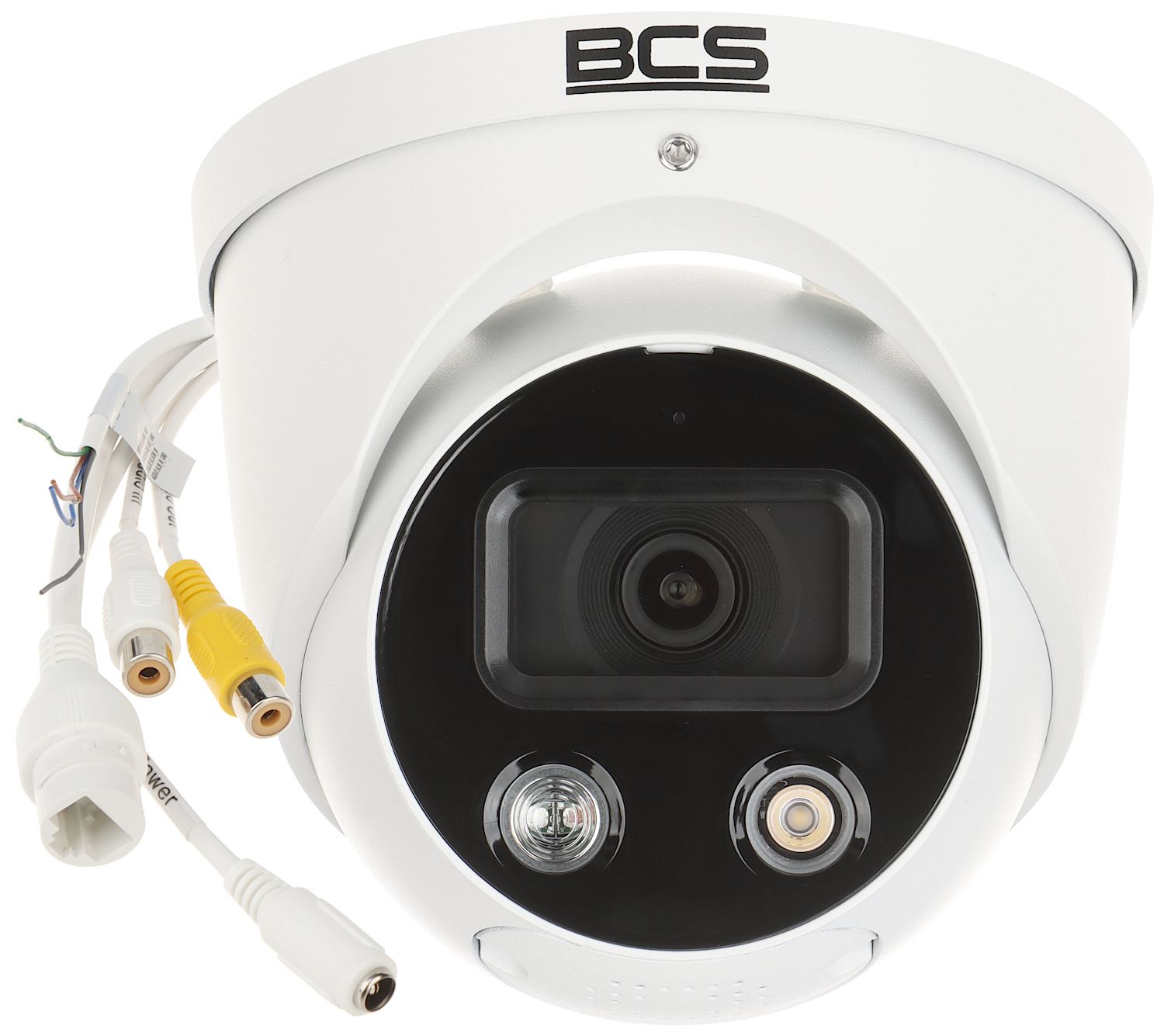BCS BCS-L-EIP58FCR3L3-Ai1(3) Cameră Dome IP 8MP cu tehnologie NightColor și carcasă IP67
