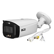 BCS BCS-L-TIP55FCR3L3-Ai1(3) Cameră IP tubulară 5MP cu tehnologia NightColor și carcasă IP67