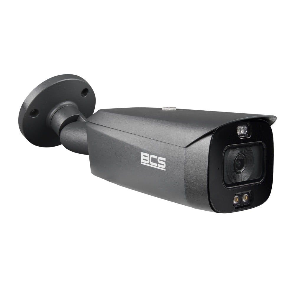 BCS BCS-L-TIP55FCR3L3-Ai1-G(3) Cameră tubulară IP 5MP cu tehnologie NightColor și carcasă IP67