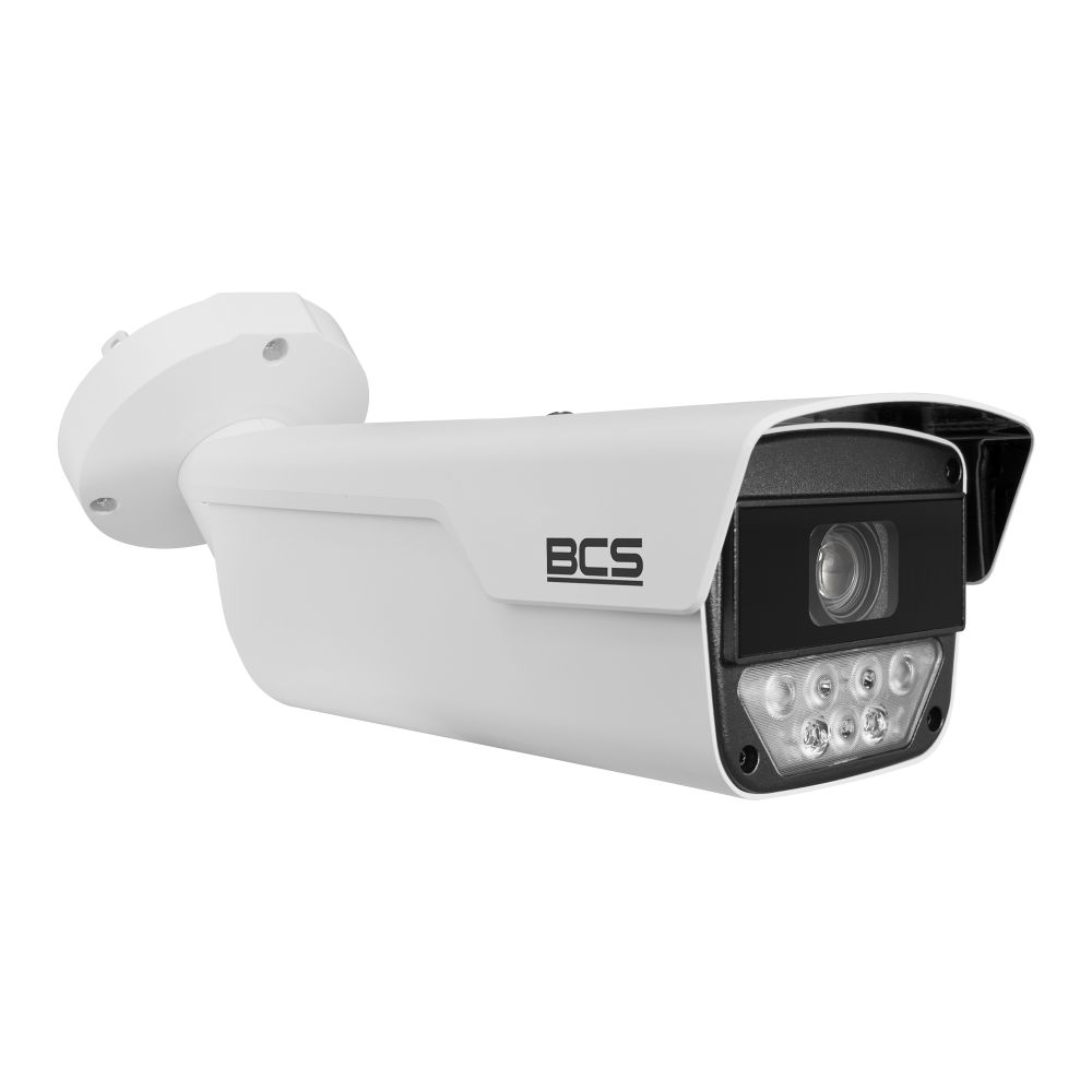 BCS BCS-P-TIP74VSR5-ITC-0832 Cameră IP tubulară 4MP cu recunoaștere a numerelor de înmatriculare