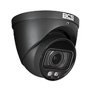 BCS BCS-L-EIP46VCR4L4-Ai1-G Cameră Dome IP 6MP cu tehnologie NightColor și carcasă IP67