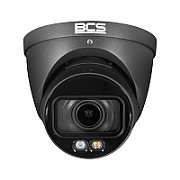 BCS BCS-L-EIP46VCR4L4-Ai1-G Cameră Dome IP 6MP cu tehnologie NightColor și carcasă IP67