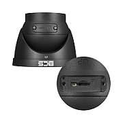 BCS BCS-L-EIP46VCR4L4-Ai1-G Cameră Dome IP 6MP cu tehnologie NightColor și carcasă IP67