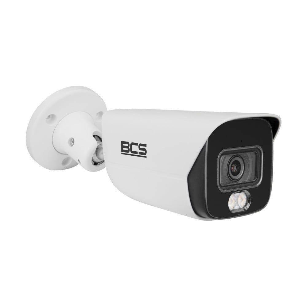 BCS BCS-L-TIP28FCR5L5-Ai1 Cameră IP tubulară 8MP cu NightColor și funcții inteligente