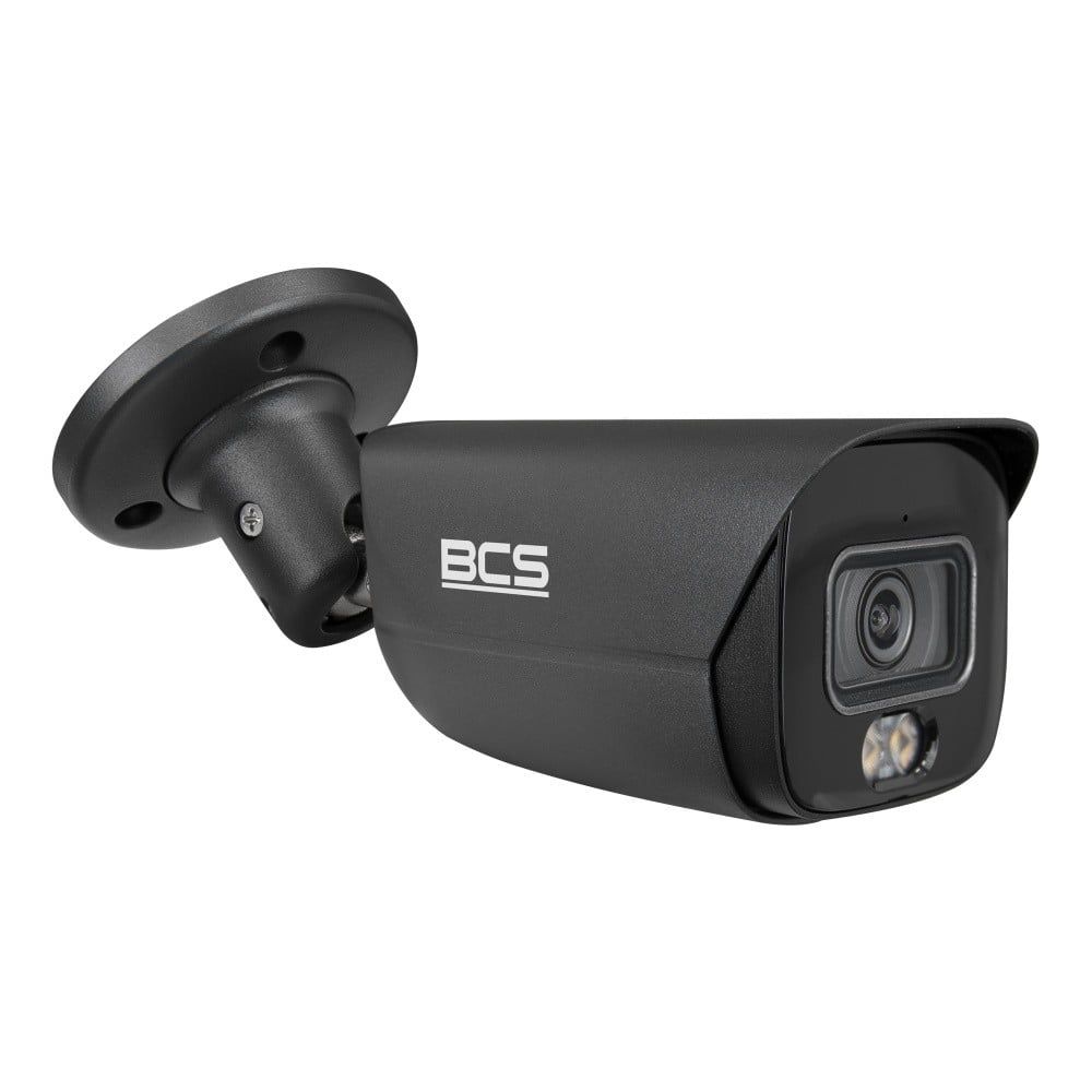 BCS BCS-L-TIP28FCR5L5-Ai1-G Cameră IP tubulară 8MP cu NightColor și funcții inteligente