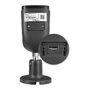 BCS BCS-L-TIP28FCR5L5-Ai1-G Cameră IP tubulară 8MP cu NightColor și funcții inteligente