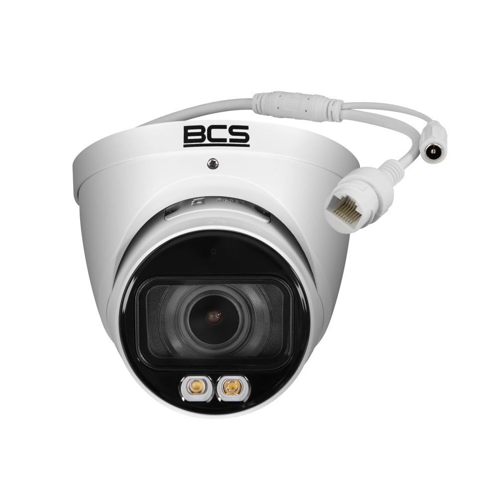 BCS BCS-L-EIP48VCR4L4-Ai1 Cameră Dome IP 8MP cu tehnologie NightColor și WDR 120dB