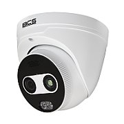 Cameră Dome IP Termică BCS BCS-P-EIP242FSR3-THT-AI1(0202) cu Detecție a Incendiilor și Alarmă