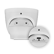 BCS BCS-P-EIP26FCL3-Ai1 Cameră Dome IP 6MP cu tehnologia NightColor și carcasă IP67