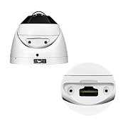 BCS BCS-P-PEIP1x5FWR2-Ai1 Cameră IP panoramică 5MP cu WDR și IR 20m, carcasă IP67, IK10