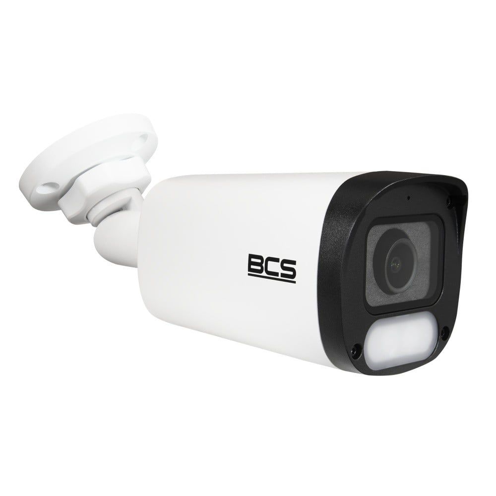 BCS BCS-P-TIP26FCL3-Ai1 Cameră IP tubulară 6MP cu tehnologia NightColor și microfon