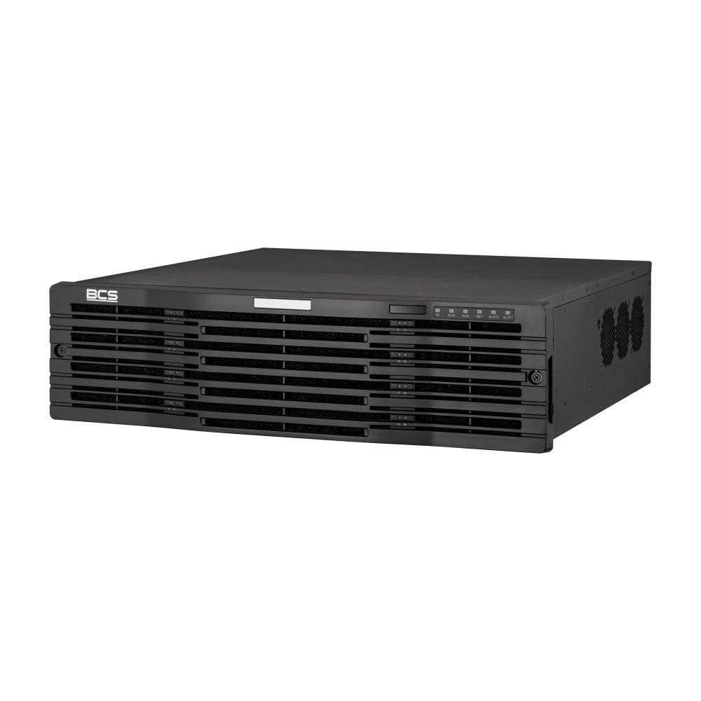 BCS BCS-P-NVR12816-4KR Recorder IP cu 128 canale, cu RAID și suport pentru 16 discuri, 12MP 4K