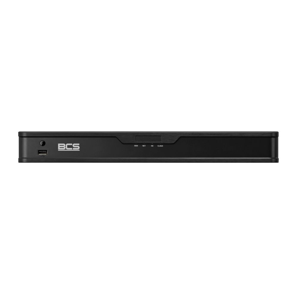 BCS BCS-P-NVR0802-A-4K-8P(5) Registrator IP cu 8 canale cu PoE, 16MP, HDMI 4K, 2 discuri