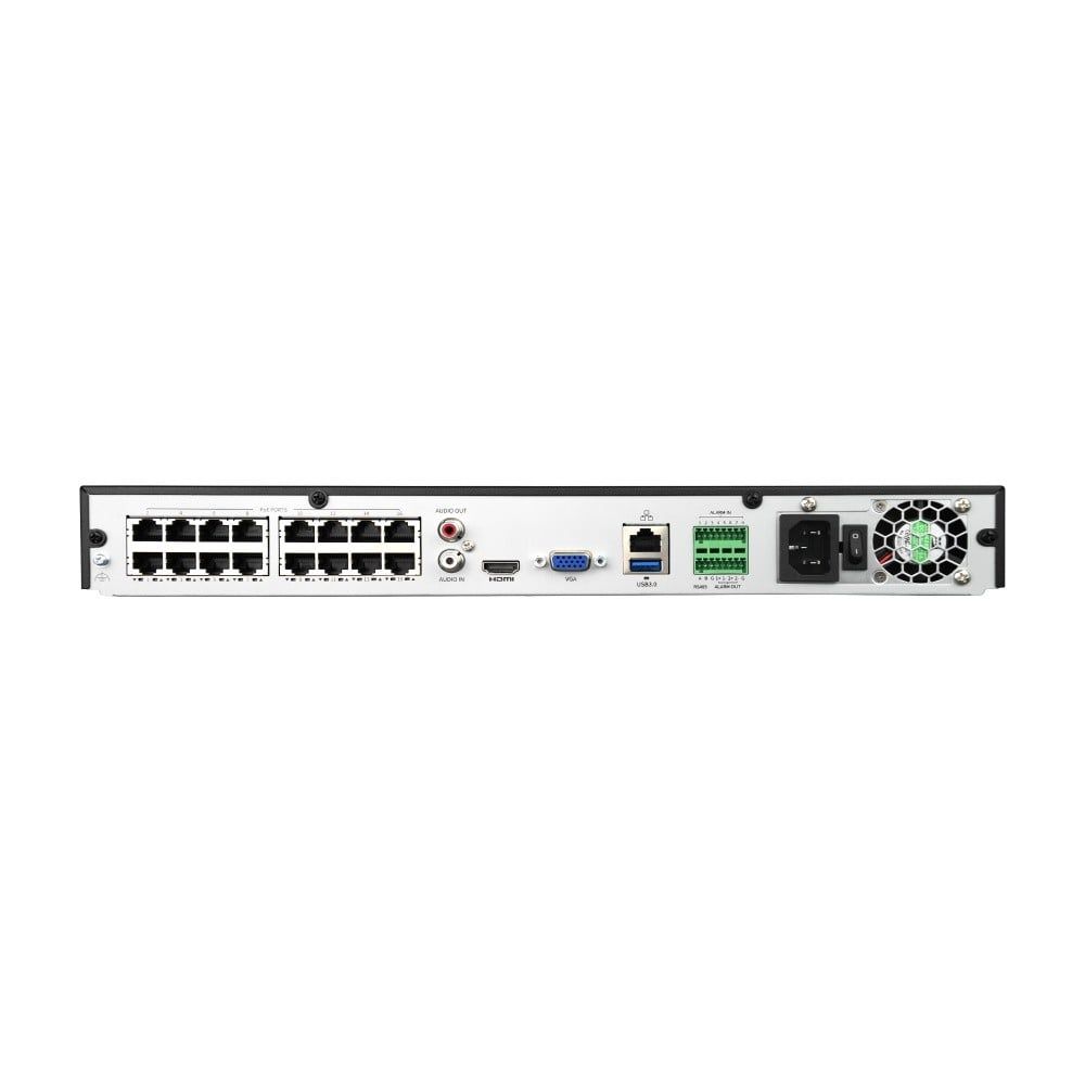 BCS BCS-P-NVR1602-A-4K-16P(5) Recorder IP cu 16 canale, cu PoE și ieșire HDMI 4K