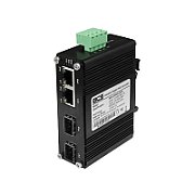 BCS BCS-ISP02G-2SFP Comutator industrial PoE 2 porturi pe șină DIN 60W