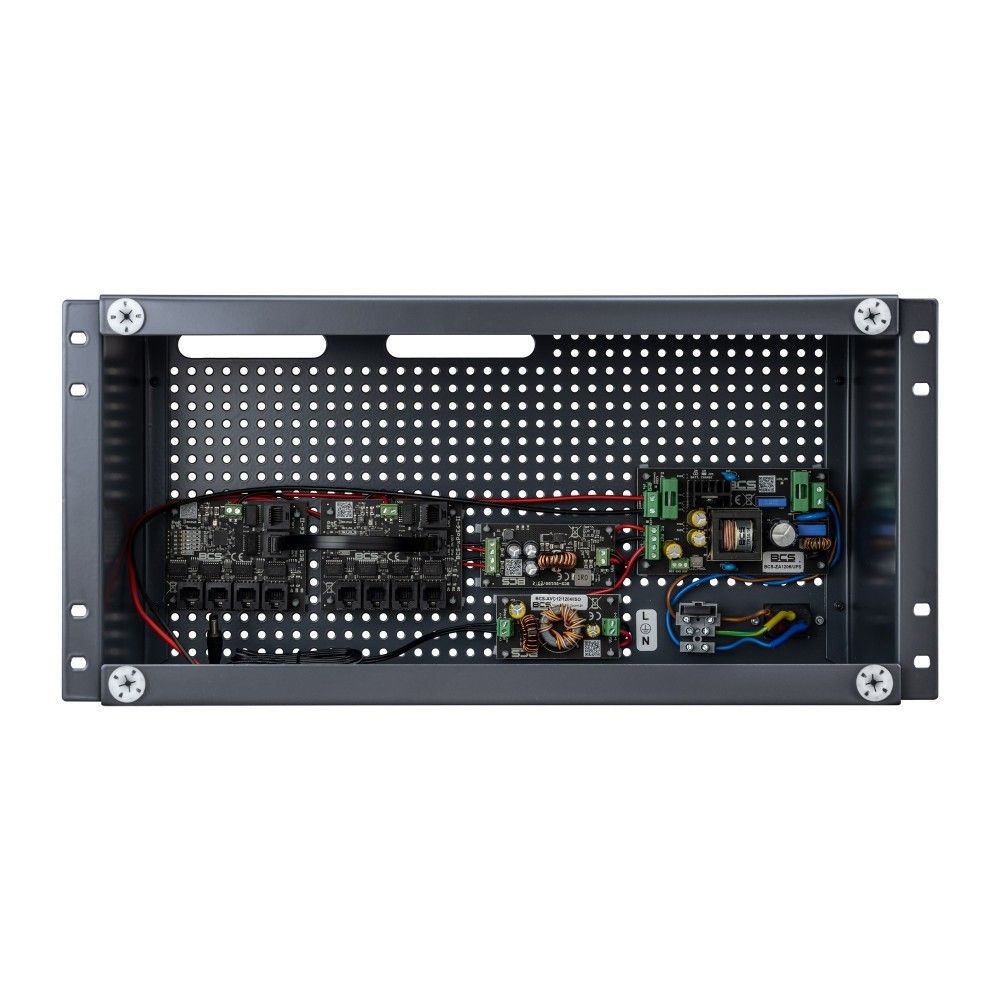 BCS BCS-UPS/IP8/E-S/RACK5U Set de alimentare de rezervă pentru 9 receptoare PoE