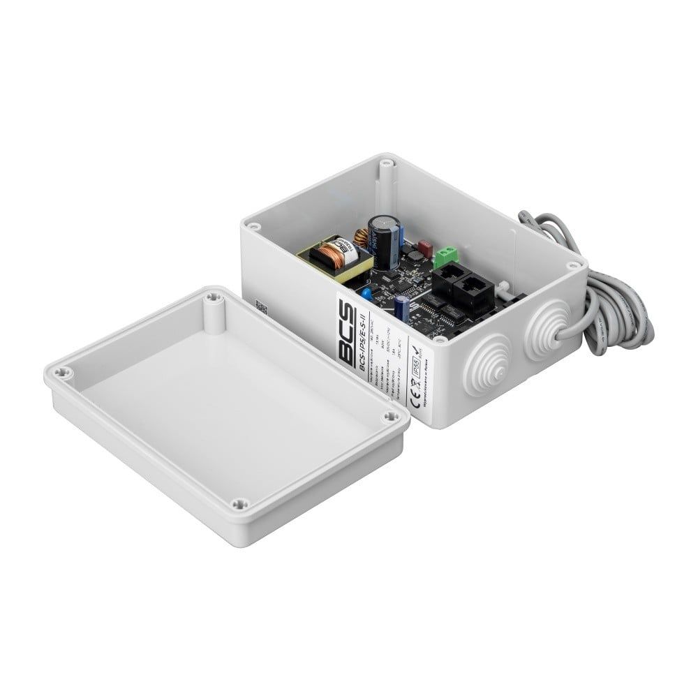 Switch PoE BCS BCS-IP5/E-S-II pentru alimentarea camerelor IP pentru montaj intern