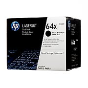 HP (CC364XD) No 64XD HP64XD HP 64XD Dual Pack Black Schwarz Cartridge (CC364XD)