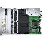 Server DELL PowerEdge R550, Rack 2U, 2 x Intel Xeon Silver 4314 (16 C / 32 T, 2.40 GHz - 3.40 GHz, 24 MB cache, 135 W), 64 GB DDR4 ECC, 2 x 960 GB + 2 x 480 GB SSD, 8 x LFF, DELL PERC H755, 2 x 700 W, Fara sistem de operare