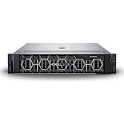 Server DELL PowerEdge R550, Rack 2U, 2 x Intel Xeon Silver 4314 (16 C / 32 T, 2.40 GHz - 3.40 GHz, 24 MB cache, 135 W), 128 GB DDR4 ECC, 2 x 8 TB HDD + 2 x 960 GB + 2 x 480 GB SSD, 8 x LFF, DELL PERC H755, 2 x 700 W, Windows Server 2025 Standard