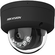 Hikvision DS-2CD2183G2-LIS2U(2.8mm)(NEGRU) 8 MP cameră de rețea dome fixă cu Acusense și iluminare hibridă inteligentă