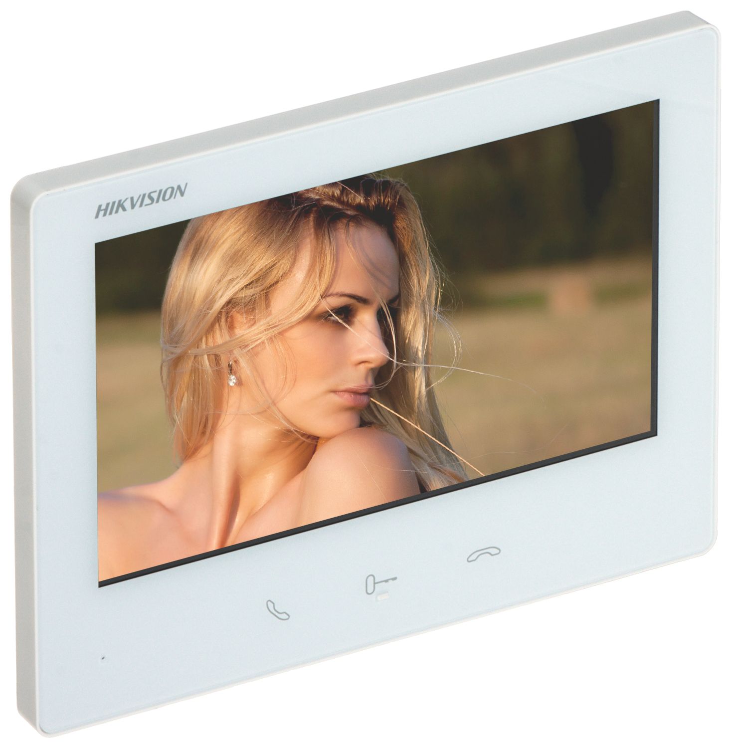 Hikvision DS-KH7300EY-WTE2/Alb 2-fire HD Stație Interioară
