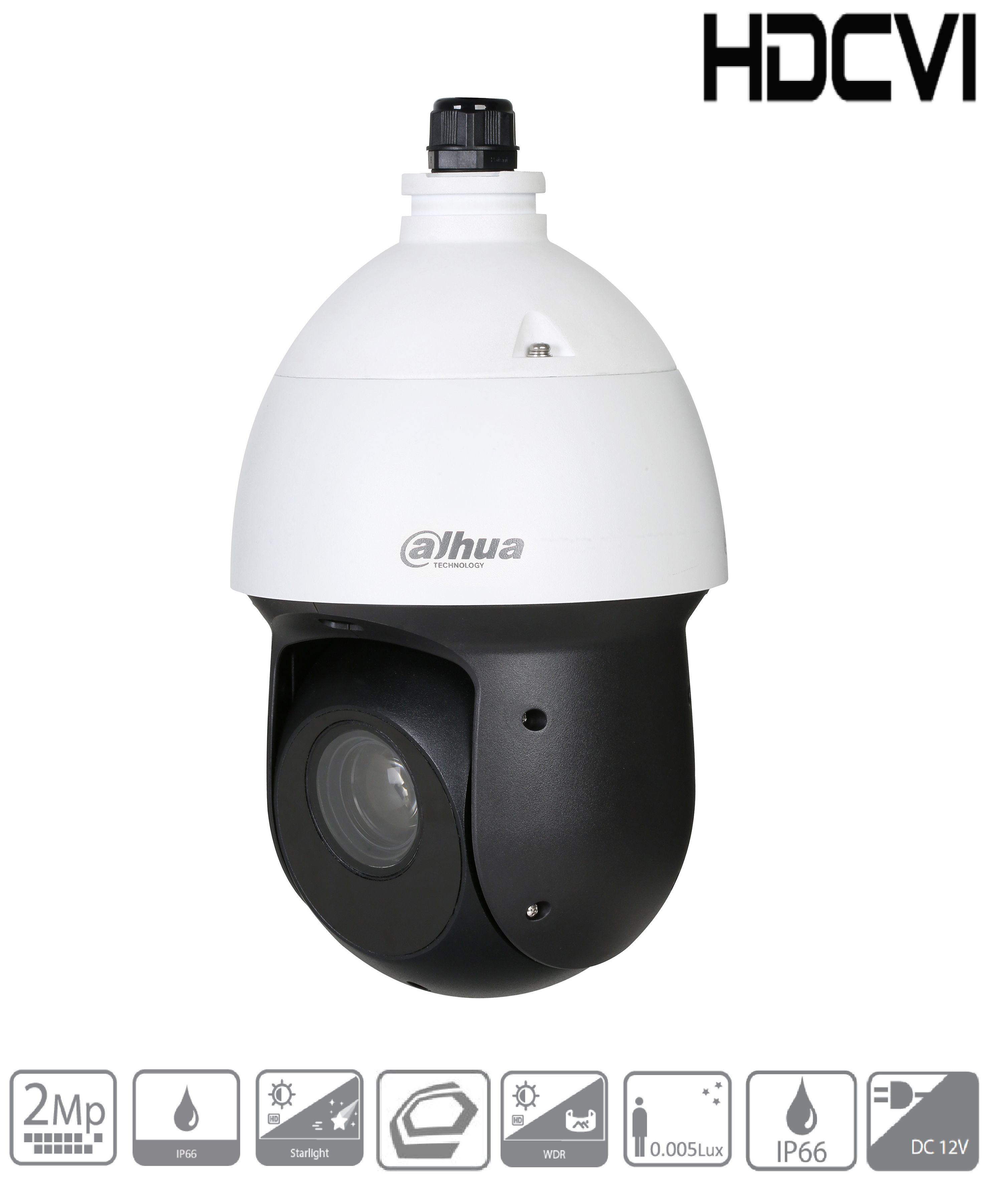 Dahua SD49225DB-HC Cameră PTZ 2MP 25x Starlight IR HDCVI