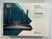 TP-Link XX230V router wireless Gigabit Ethernet Bandă dublă (2.4 GHz/ 5 GHz) Negru