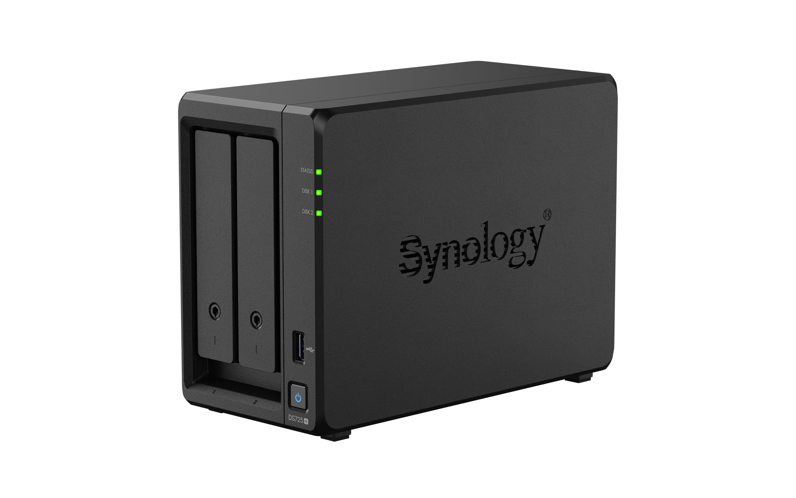 SYNOLOGY DS725+ 2-Bay Diskstation AMD Ryzen Embedded R1600 4GB DDR4 ECC SODIMM