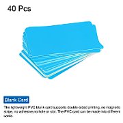 Plastic cards, black