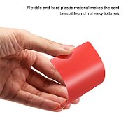 Plastic cards, black