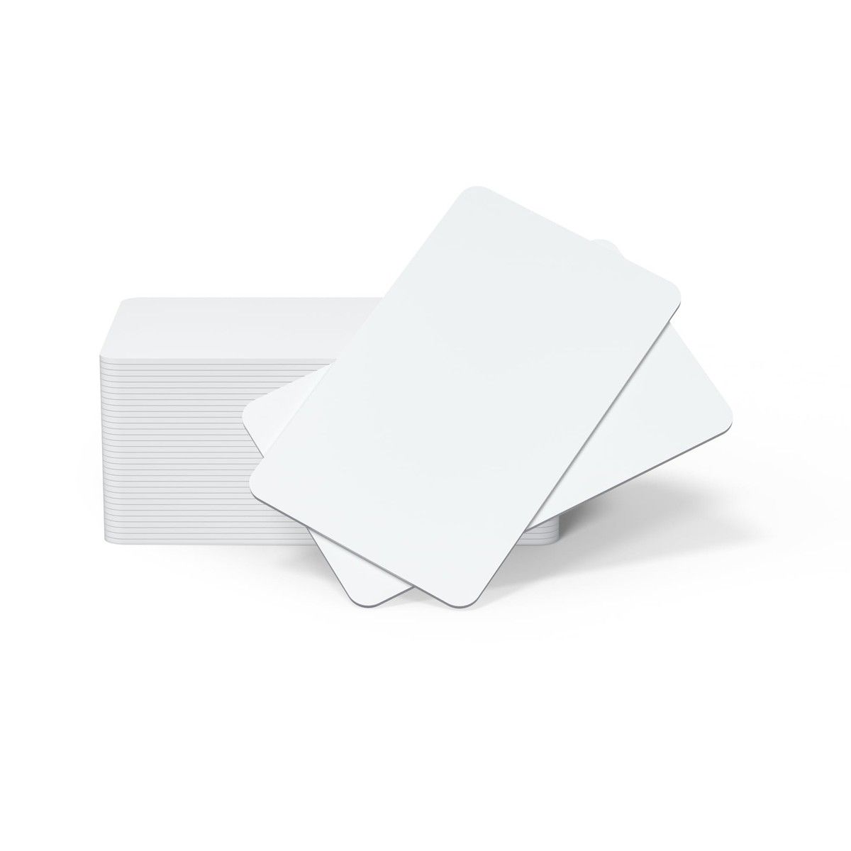 Evolis plastic cards, black, long, 500 pcs.