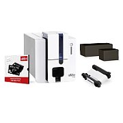 Evolis Edikio Flex, single sided, 12 dots/mm (300 dpi), USB, Ethernet, kit (USB)