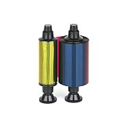 Evolis colour ribbon (monochrome), scratch-off