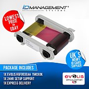 Evolis colour ribbon YMCKO-K