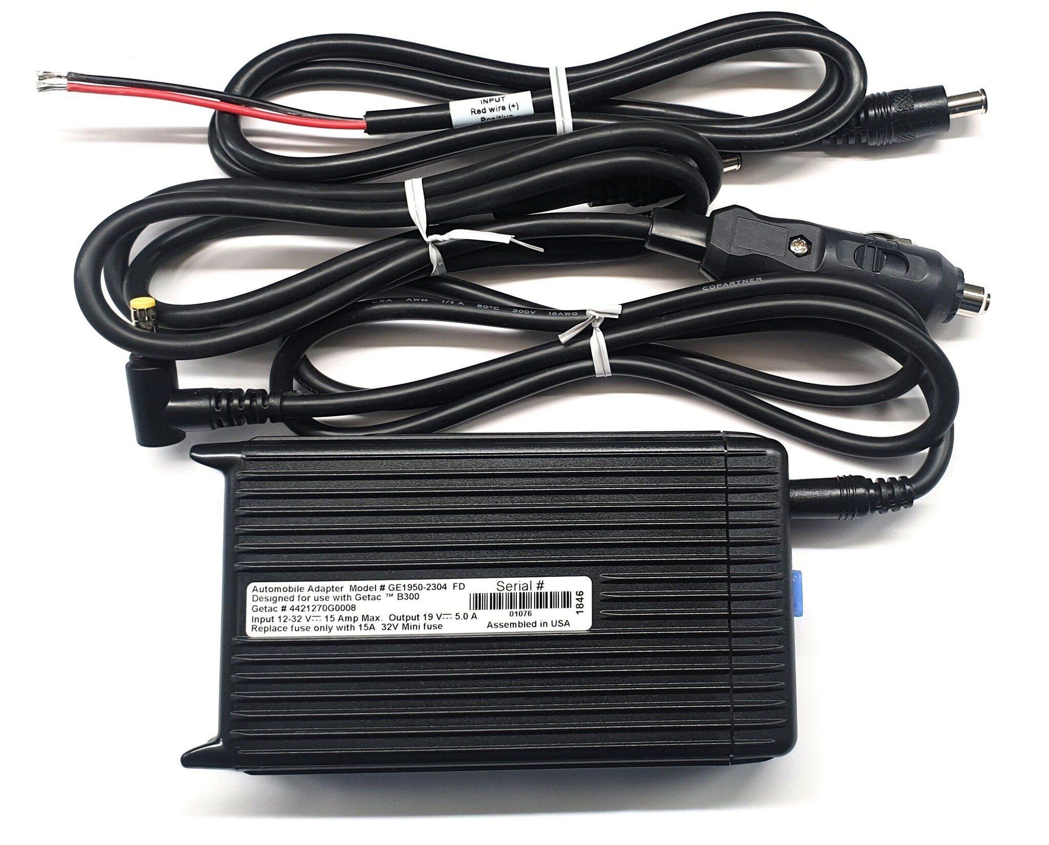 Getac Lind vehicle power supply, 12-32 VDC