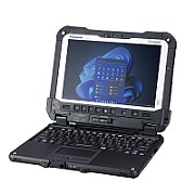 Laptop Panasonic Toughbook G2 FZ-G2EZ03PBE, 10.1 inch 1920 x 1200 Touchscreen, Intel 10310U (4 C / 8 T, 1.7 GHz - 4.4 GHz, 6 MB cache), 16 GB DDR4, 512 GB SSD, Intel UHD Graphics, Windows 11 Pro