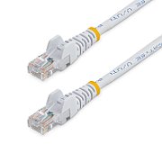 Patch cable, shielded, clear white