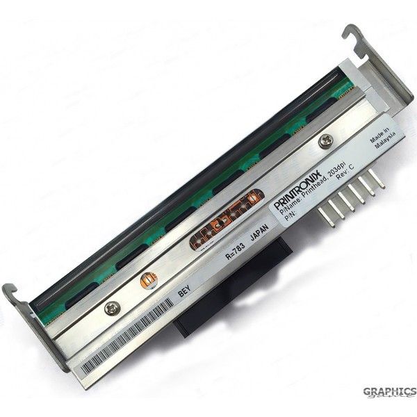 Printronix print head, 8 dots/mm (203 dpi)