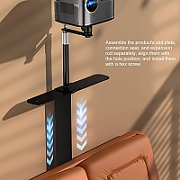 Floor plate and display mount