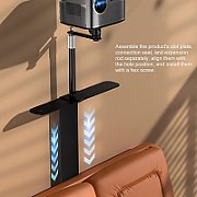 Floor plate and display mount