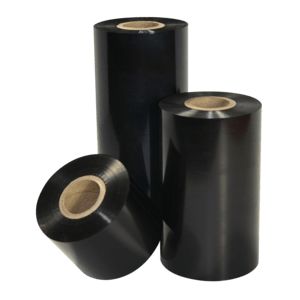 Thermal transfer ribbons, Inkanto, APR 6, Wax/Resin, 50 mm, 100 m, In, Black