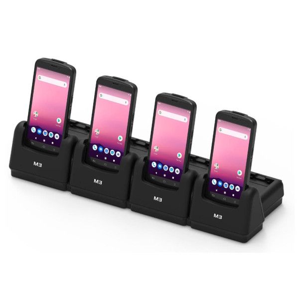 M3 Mobile charging-/communication station, Ethernet, 4 slots