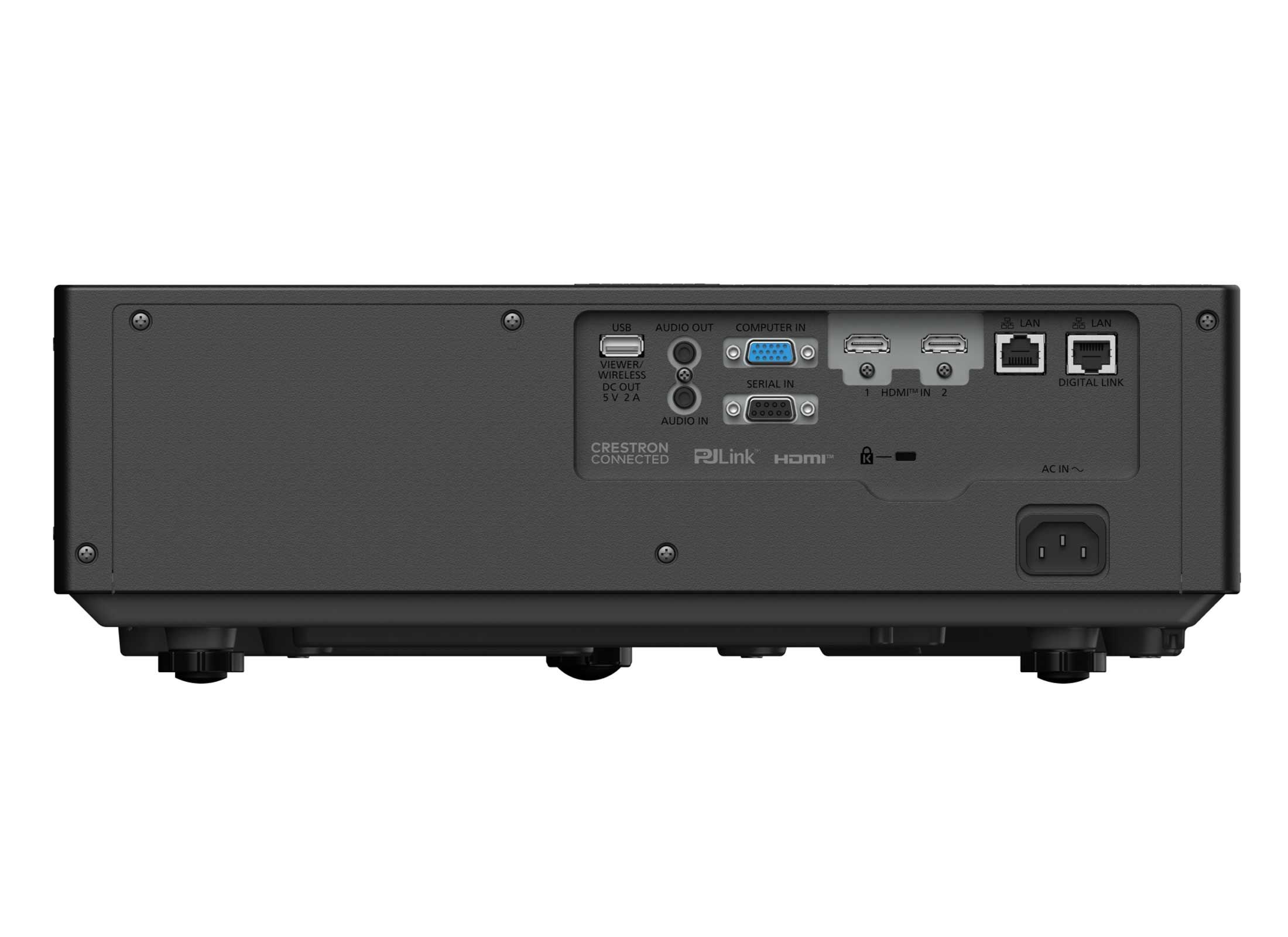 Videoproiector Panasonic PT-VMZ72EJ, 1920 x 1080 pixeli, 16:10, 7300 lm, 3LCD, 20000 h, Wi-Fi, Negru