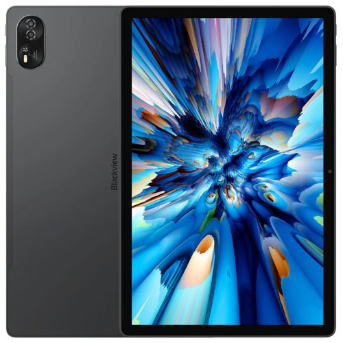 Blackview MEGA 8 LTE 13inch FHD+IPS 1200x1920 90Hz 12GB+256GB Unisoc T620 Octa-core 2.2GHz Cam Front 13MP Rear 50MP 11000mAh NO Charging Netflix HD TUV Rheiland AI Android 15 Space Gray