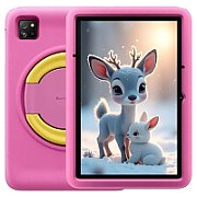 Blackview Tab 60 Pro Kids  4GB/128GB, 10.1-inch HD+ 800x1280 IPS 60Hz, Octa-core T606 1.6GHz, 5MP Front/8MP Back Camera, Battery 7700mAh, LTE, USB Type-C, Android 15, SD card slot, Rose Pink