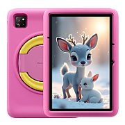 Blackview Tab 60 Pro Kids LTE 10.1-inch HD+ 800x1280 IPS 60Hz 4GB/128GB Octa-core T606 1.6GHz 5MP Front/8MP Back Camera Battery 7700mAh NO Carger USB Type-C Android 15 SD card slot Rose Pink